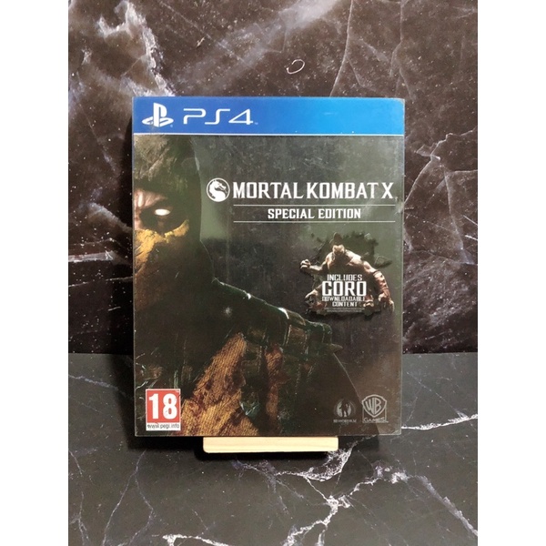Mortal Kombat X + Steelbook : ps4 (มือ2)