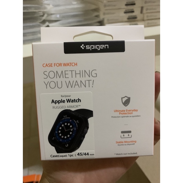 🇹🇭แท้พร้อมส่ง | เคส+สาย / เคสกันกระแทก Spigen Rugged Armor / Pro Apple Watch Series SE / 7 / 6 / 5 /