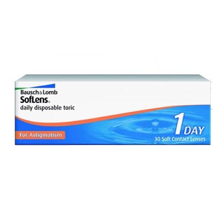 Bausch &amp; Lomb รุ่น Soflens Daily Toric (30P) - คอนแทคเลนส์ชนิดใส รายวัน สำหรับสายตาเอียง