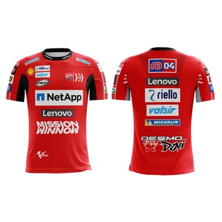 MOTOSHIRT เสื้อขี่มอเตอร์ไซต์ DUCATI DUC-B04-19