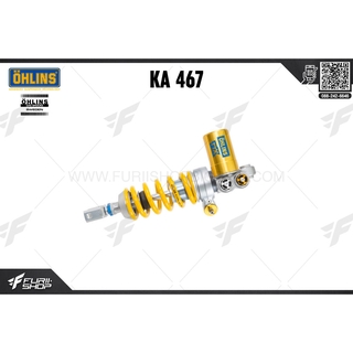 โช๊คหลัง OHLINS Sweden KA467 For Kawasaki ZX-6R 636 2013-2018