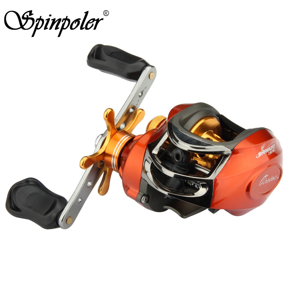 Spinpoler 10BB LeftRight Baitcasting Reel 6.31 Brake Power High Quality ...