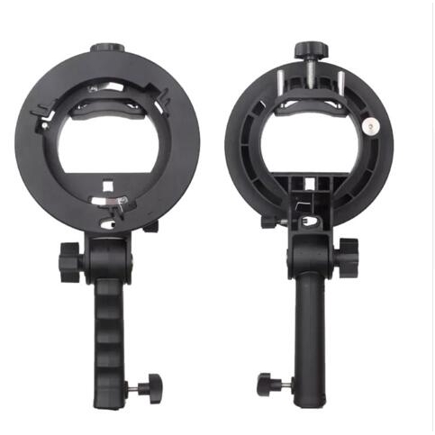ด้ามจับมือถือ S-Type Bracket Bowens S Mount Holder สําหรับ Speedlite Flash Softbox