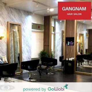 [E-voucher]Gangnam Korean Hair Salon-ตัผมและออกแบบสไตล์เกาหลี  + ทรีทเม้นท์เคราตินสด (ทุกความยาว) (60 min)