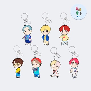 ✅พร้อมส่ง [BTS] TinyTAN KEYRING