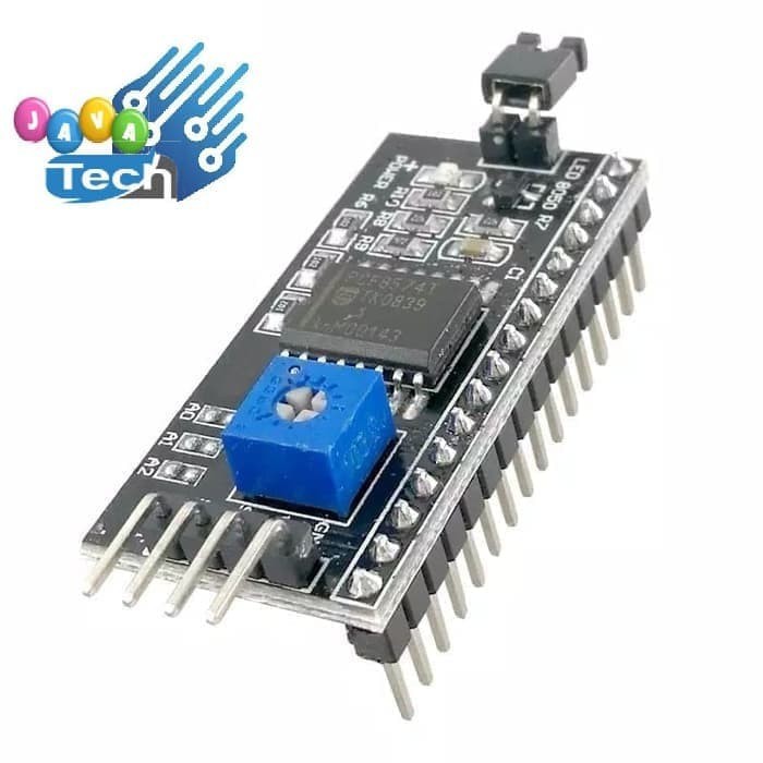 โมดูล LCD 1602 2004 I2C โมดูลกระเป๋าเป้สะพายหลังอินเทอร์เฟซอนุกรม