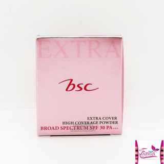 🔥โปรค่าส่ง25บาท🔥  BSC EXTRA COVER HIGH COVERAGE POWDER SPF 30 PA+++ Refill 10.5g บีเอสซี รีฟิล