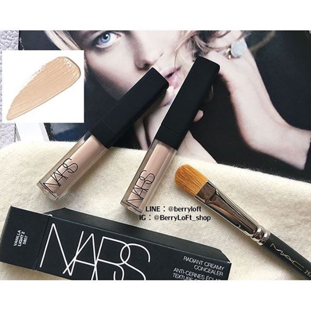 ฉลากไทย Nars Radiant Creamy Concealer สี vanilla / custard