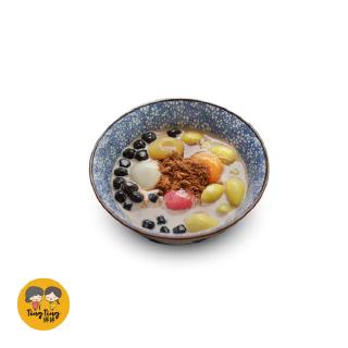 Ting Ting Bingsu บัวลอยรวมรสนมสดโอวันตินทรงเครื่อง [ShopeePay] ส่วนลด ฿10