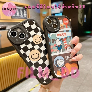 -พร้อมส่งในไทย-เคสซิลิโคน สกรีนลายการ์ตูน กันกล้อง TPU นิ่มสำหรับรุ่น 14/14PRO 14 PROMAX 13/13PRO 13PROMAX 12 11 #2013