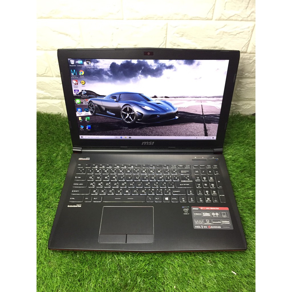 โน๊ตบุ๊คเกมส์มิ่ง MSI i7 5700+GTX960 แรม 8 กิก