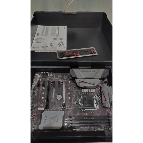 i7 7700 พร้อมเมนบอร์ด Z270 GAMING M3 MSI