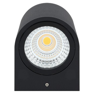 ไฟผนังนอก LED CARINI LCW0220R 3 วัตต์ WARMWHITE อะลูมิเนียม MODERN สีดำ ไฟตกแต่งสวน ไฟภายนอก