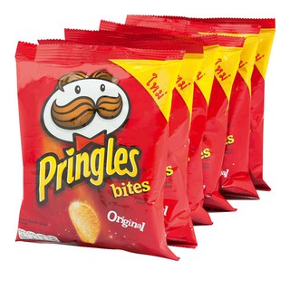 พริงเกิลส์ มันฝรั่ง รสดั้งเดิม ขนาด 40 กรัม แพ็ค x 6 ห่อ Original Pringles Potatoes, 40 grams pack x 6 packs