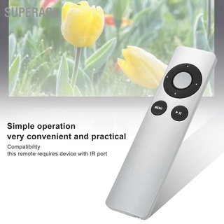 อุปกรณ์เสริมรีโมทควบคุม Superage Abs Television สําหรับ Ios Tv 2 3 Mc377Ll สีเงิน
