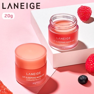 แท้/พร้อมส่ง Laneige Lip Sleeping Mask EX (Berry) 20g ลาเนจ ลิป ลิปลาเนจ ลิปมาส์กปาก กลิ่นเบอร์รี่ ปากน่าจุ๊บเป็นพิเศษ