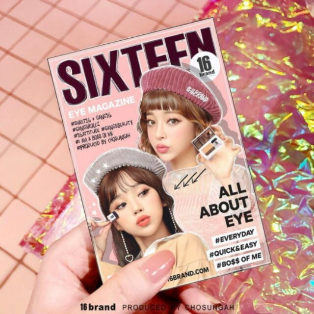 16brand eyeshadow sixteen
