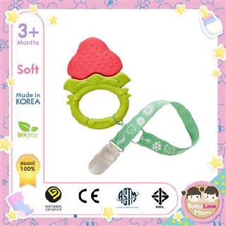 Ange  ยางกัด Strawberry Ring Teether