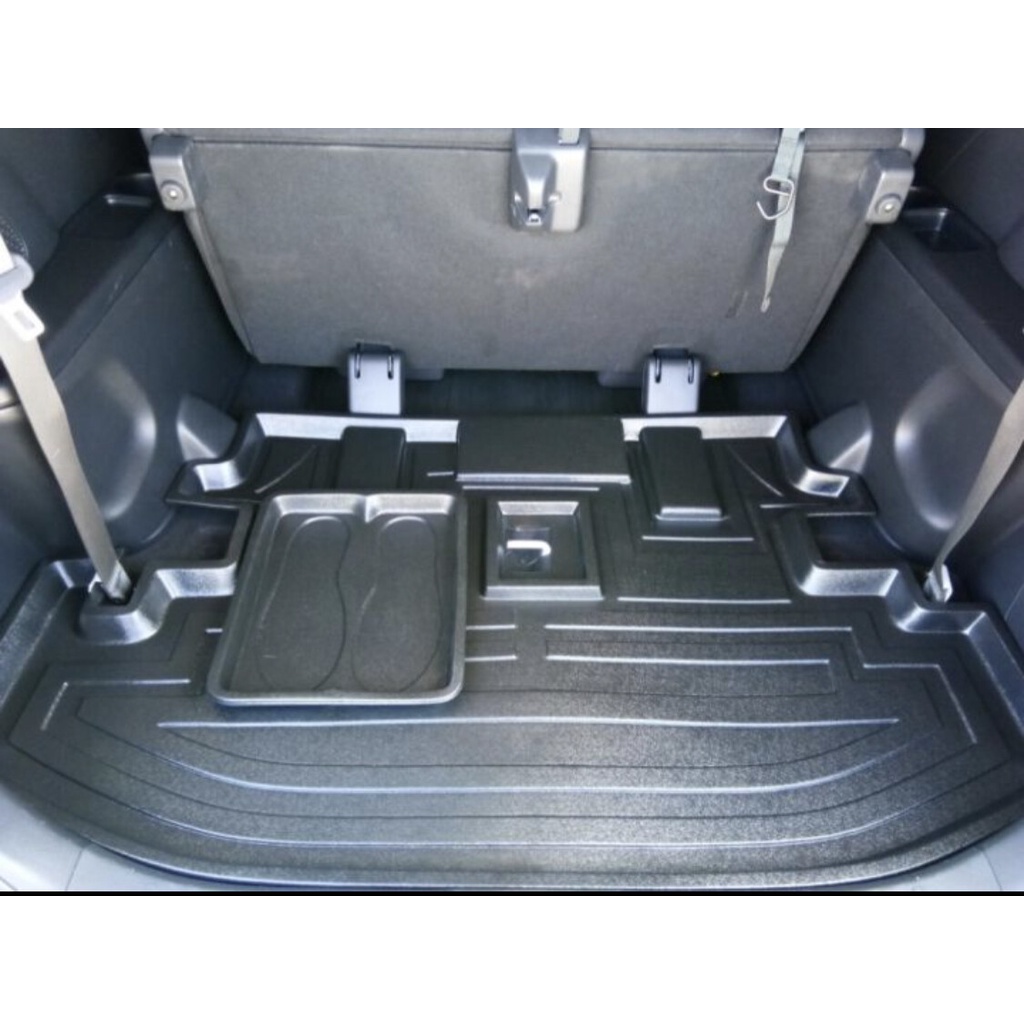 ถาดท้ายรถยนต์ HONDA MOBILIO (รุ่น 7 ทื่นั่ง) ถาดท้ายรถ ถาดสัมภาระท้ายรถ