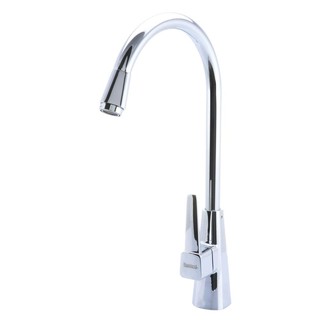 ก๊อกซิงค์เดี่ยวเคาน์เตอร์ RASLAND RA DZ-1906 สีโครม ก๊อกซิงค์ ก๊อกน้ำ ห้องน้ำ SINK FAUCET KUDOS RA DZ-1906 CHROME