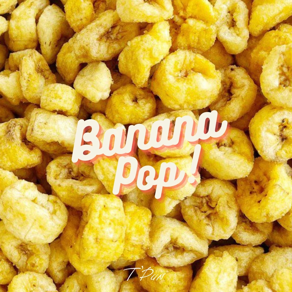 กล้วยป๊อป ของกินอร่อยโคตรรร กรอบอร่อย ฟูวววไม่เติมน้ำตาล ไม่ใส่สาร BananaPop ขนมอบกรอบ thumbnail 3