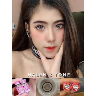 บิ๊กอายตาโต/Halen 3 tone / ลายตัดขอบดำเด่นชัด