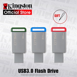 Kingston แฟลชไดรฟ์ดิจิทัล DT50 USB 3.0 16GB 128GB 32GB 64GB หน่วยความจํา 8GB แท่ง U