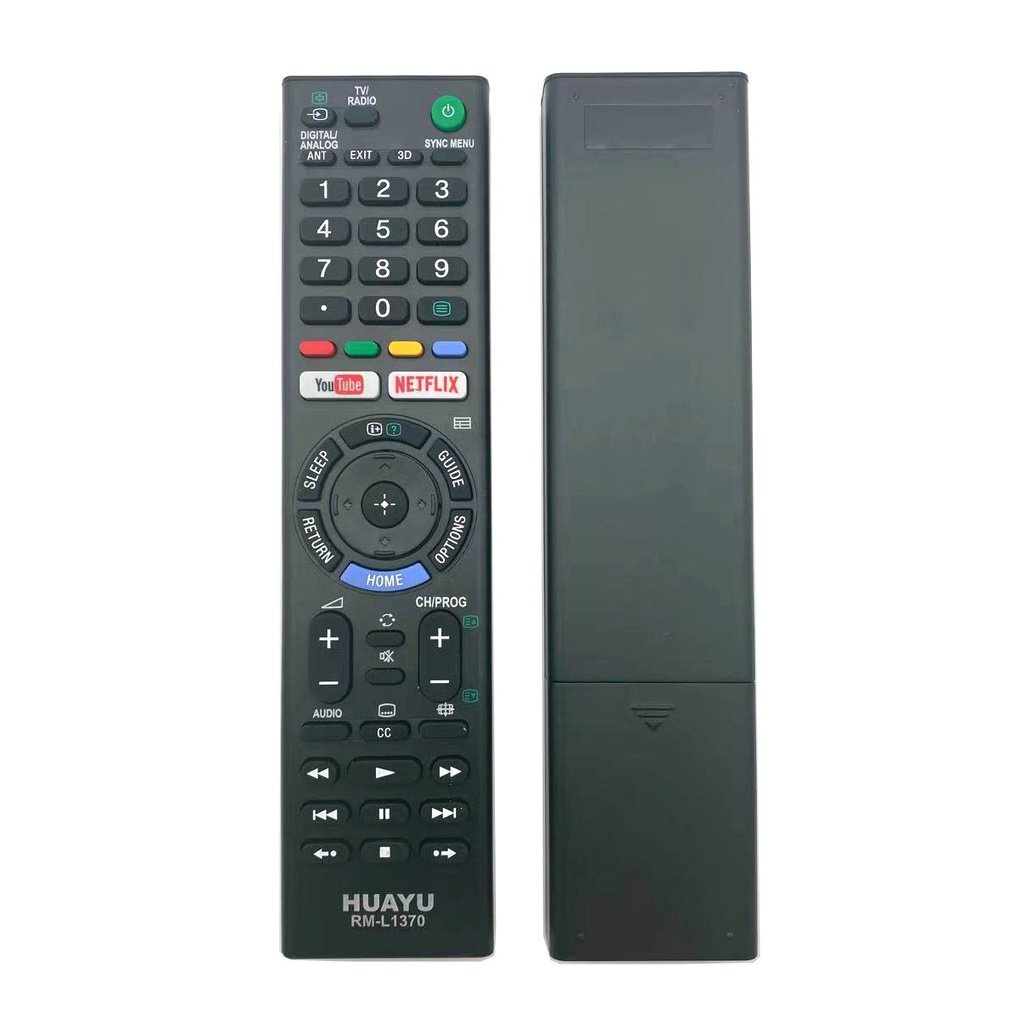 รีโมตคอนโทรล แบบเปลี่ยน สําหรับ Sony 4K HDR Ultra HD TV RMT-TX300P RMT-TX300B RMT-TX300E RMT-TX300U rmf-tx100 YOUTUBE NETFLIX