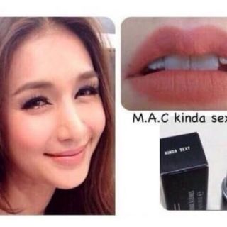 MAC Matte Lipstick #Kinda Sexy 3g เนื้อแมทเนียนนุ่ม จาก King Power/counterไทย