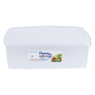 ✨นาทีทอง✨ กล่องอาหารเหลี่ยม MICRON FRESHY 5047 2.7 ลิตร ภาชนะใส่อาหาร FOOD CONTAINER SQUARE MICRON FRESHY 5047 2.7L