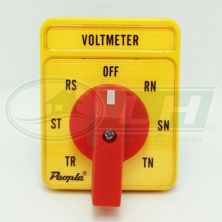 สวิตซ์ ซีเล็คเตอร์-โวลต์สวิตซ์ Voltmeter Selector Switch Type - PA16-7-3