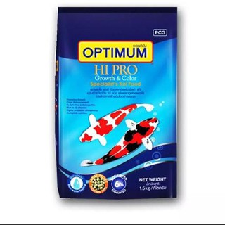 อาหารปลาคาร์ฟ HiPro Growth Colo 7 Kg. เม็ด M