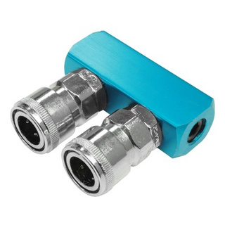 หัวต่อลมแบบคู่ 2 ตัว ( Air Connector 2 Coupler )