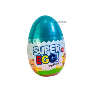 SUPER EGG! ไข่ปริศนา ไข่เซอร์ไพรส์ ของเล่นไข่ใบใหญ่ 12 cm. ข้างในมีของเล่น ***ราคาต่อ 1 ใบ***