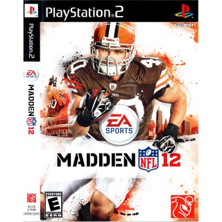 แผ่นเกมส์ Madden NFL 12 PS2 Playstation2 คุณภาพสูง ราคาถูก