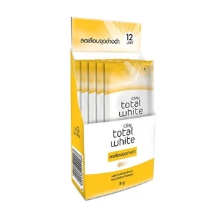 ยกกล่อง 6 ซอง Olay Total White 8g โอเลย์ โททัล ไวทื ครีม ครีมกันแดด บำรุงผิวหน้า 999168