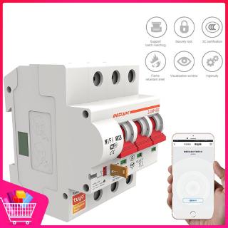 (qi) smart wifi circuit breaker 3p iot air สวิตช์ควบคุมสมาร์ทโฟน