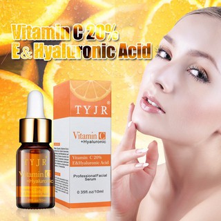 10ML Vitamin C Essential Oil Remove Dark Spots Freckle Skincare Whitening Serum