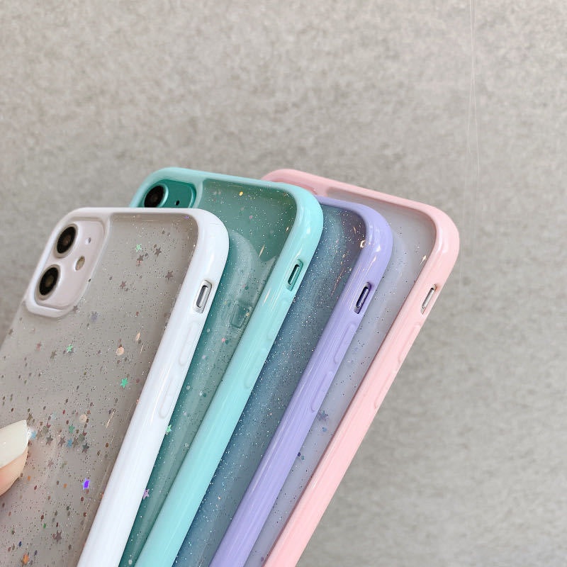 เคสไอโฟน IPhone 12 Pro 11 Max ความต้านทานการตกที่แข็งแกร่ง IPhone 11ProMax เคสโทรศัพท์ 6Plus 7/8SE20 7/8Plus Xs Xr Max ขอบนุ่ม เคสโทรศัพท์ซิลิโคน Nhy2
