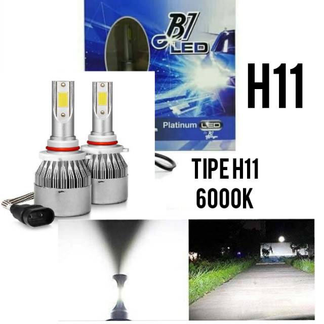 หลอดไฟ hid led H11 6000k