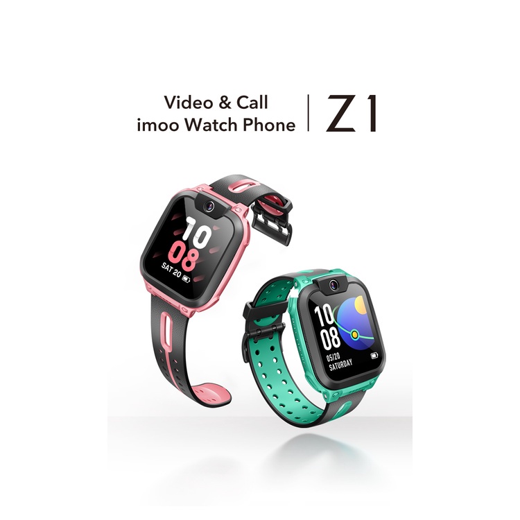 ส่งฟรี มีปลายทาง imoo Watch Phone  Z1 - นาฬิกา โทรศัพท์เด็กอัจฉริยะ โทร เช็ค GPS แชท กันน้ำ นาฬิกาป้องกันเด็กหาย