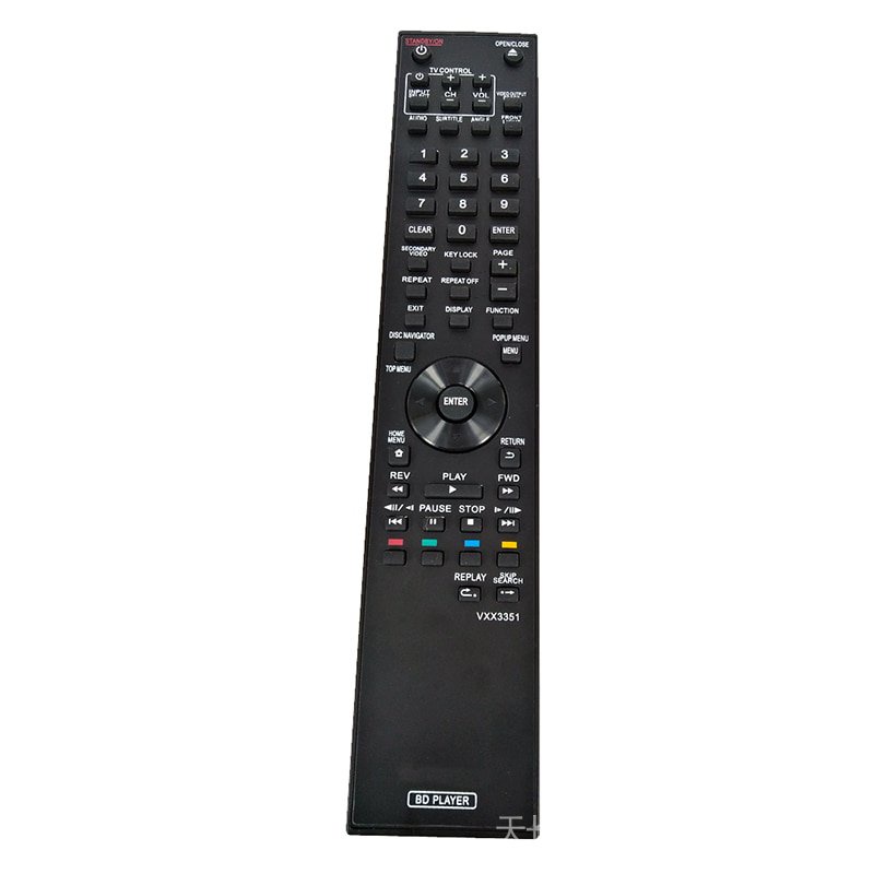 Pioneer รีโมทคอนโทรล vxx3351 vxx3378 vxx3379 สําหรับ Pioneer BD ผู้เล่น BD ระยะไกล telcommande BDP-3