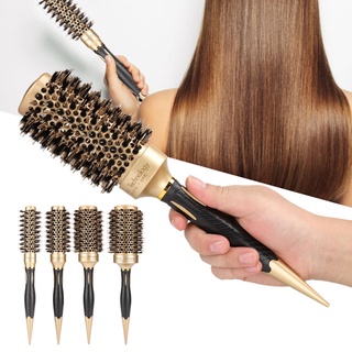 Hair Comb หวีม้วนผม เซรามิค อลูมิเนียม สําหรับร้านเสริมสวย เพื่อสุขภาพ