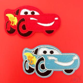 ☸ Cartoon：Cars S-3 Patch ☸ 1Pc Lightning McQueen Diy Sew on Iron on Patch