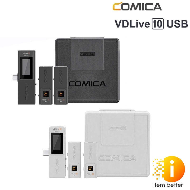 Microphone 2.4G Wireless ไมค์ไร้สาย Comica VDLIVE10  รับประกัน3เดือน
