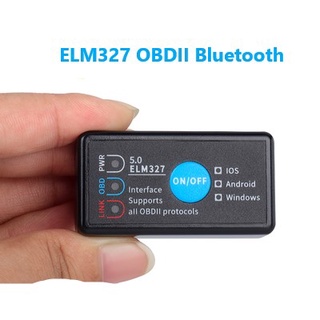 ELM327 V5.0 Bluetooth OBD2 with Microchip PIC18F25K80 for Andoid IOS and Window สำหรับรถยนต์ มีของพร้อทส่งในไทย