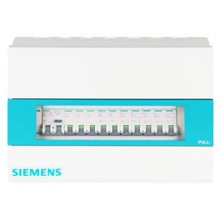 Electrical cabinet C-UNIT+MAIN/RCBO 10 CHANNEL 50A SIEMENS Circuit breaker Electrical work ตู้ไฟฟ้า ตู้คอนซูมเมอร์ยูนิต+