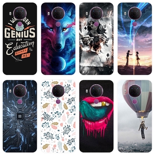 เคสสำหรับ Nokia 5.4 Case Silicone Back Cover Soft Casing Nokia 5.4 Nokia5.4 cartoon TPU เคส