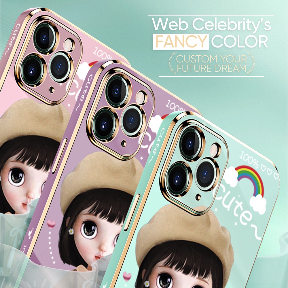 OPPO A15 A15S A7 A5S A12 A12S A9 A5 A31 A12E A53 A33 A74 A92 A52 2020 4G 5G เคสออปโป้ สำหรับ Case Lover Heart TPU เคส เคสโทรศัพท์ เคสมือถือ #8