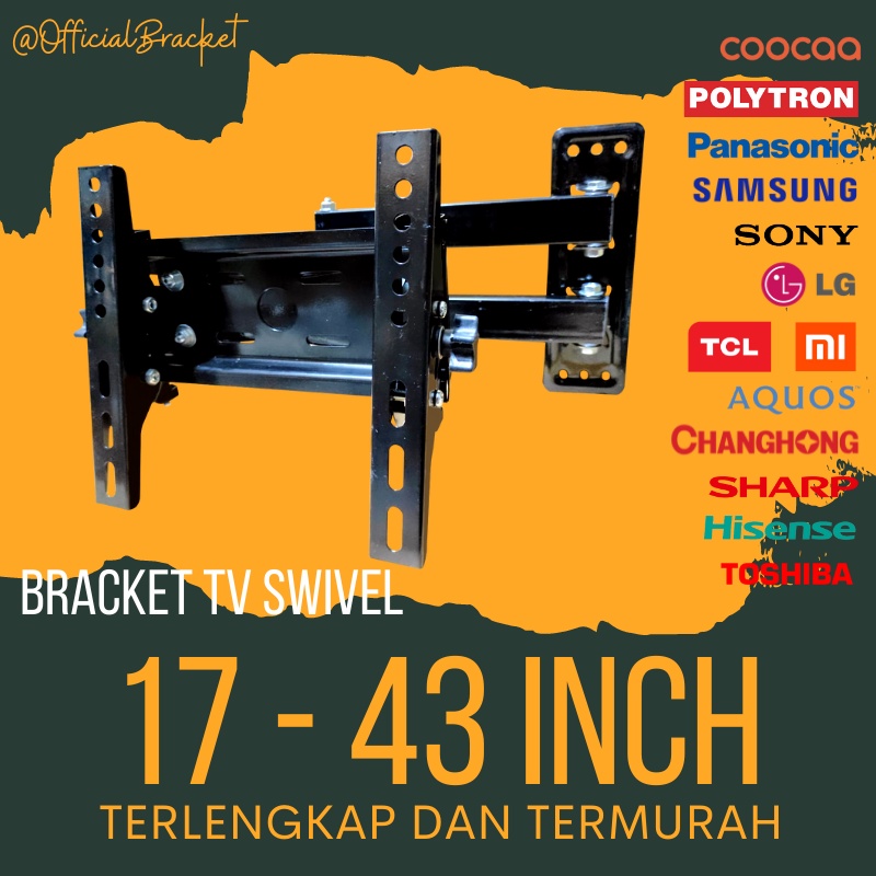 Lcd LED TV Swivel Bracket 14 17 19 20 22 24 27 32 40 43 นิ้ว Universal Smart Digital TV LCD LED หนาว